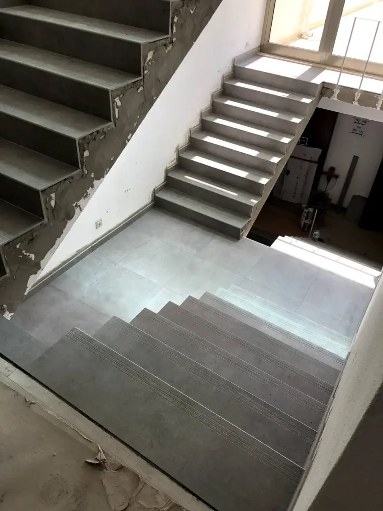 Escadaria depois da obra