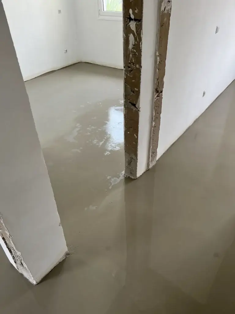 Betonilha nova nos pavimentos