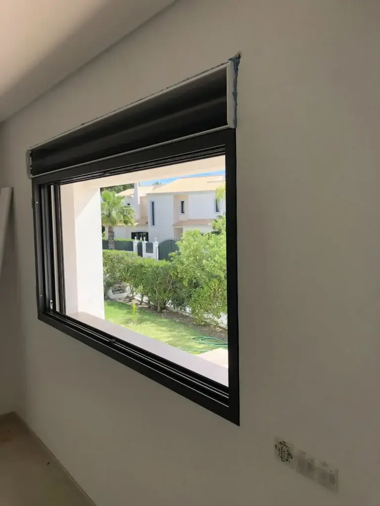 Janela nova na sala