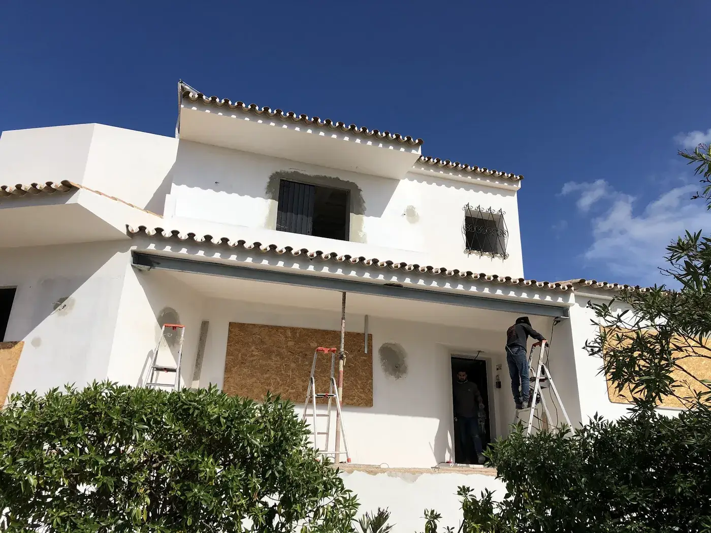 Antes da obra, em Vilamoura
